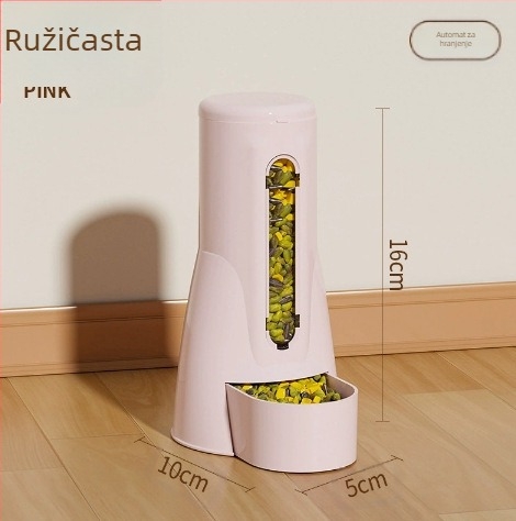 Plastična vodena boca za hrčka s kugličnim mehanizmom i visećim držačem, 100 g