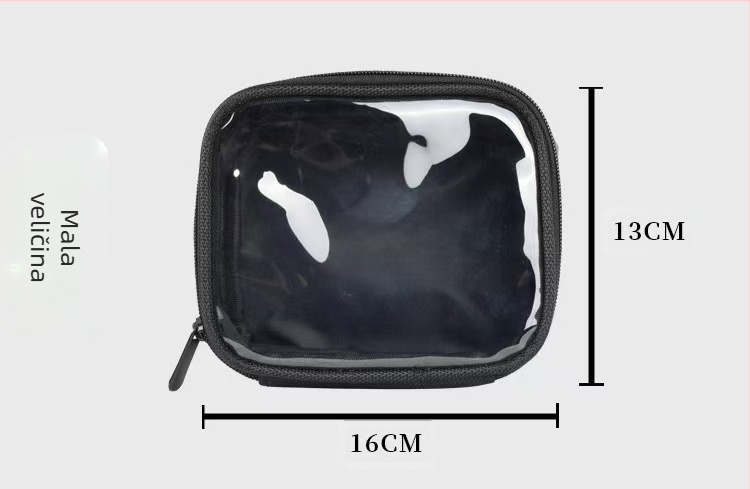 Profesionalna kozmetička torba s ručkom za vuču, veliki kapacitet, Oxford tkanina, zatvarač, za kućno skladištenje