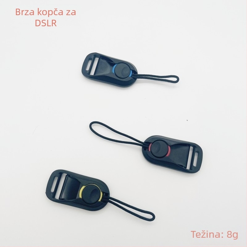 Koplo DSLR kamera set za brzo otpuštanje s pločom za brzo učvršćivanje, naramenica i narukvica – najlon i hardver konstrukcija, kompatibilno sa Sony, Nikon i druge marke