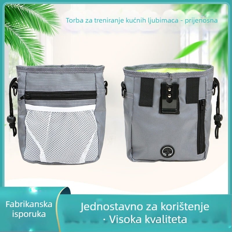 Torba za obuku kućnih ljubimaca i užinu, materijal Oxford, podrijetlo Zhejiang, marka Xin Yao, jednobojni dizajn, srednja mekoća