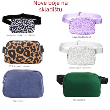 Sportska pojas torba - najlon, prozračna, vodootporna, ultralagana, unisex