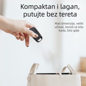 Mini ultrazvučni deterent za pse - visoka snaga, dugi domet, za treniranje i vanjsku obranu, ABS materijal