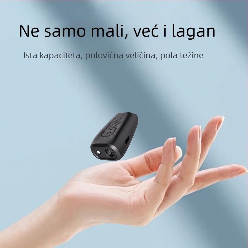 Mini ultrazvučni deterent za pse - visoka snaga, dugi domet, za treniranje i vanjsku obranu, ABS materijal