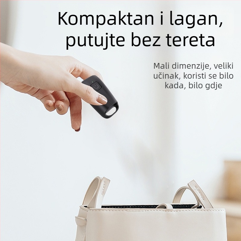 Mini ultrazvučni deterent za pse - visoka snaga, dugi domet, za treniranje i vanjsku obranu, ABS materijal