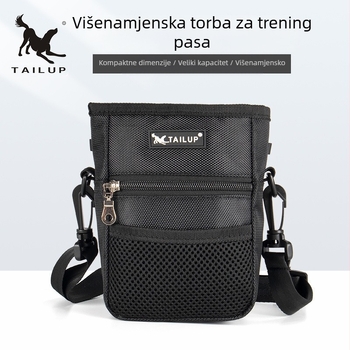 Pojasna torba za hranu psa za trening, Oxford tkanina, torba za kućne ljubimce