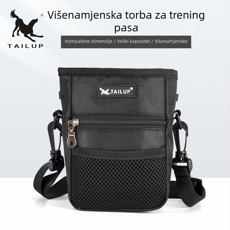 Pojasna torba za hranu psa za trening, Oxford tkanina, torba za kućne ljubimce