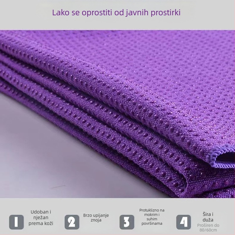 Joga ručnik; materijal: superfin vlakna; debljina: 2 mm; težina: 520 g; podrijetlo: Huizhou; marka: Yoga Cat