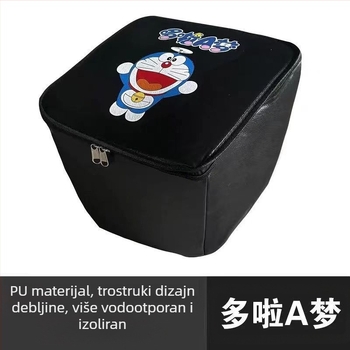 Prednja košara za električni bicikl, poliestersko vlakno, s unutarnjom podstavom, Jia Ning