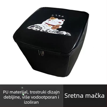 Prednja košara za električni bicikl, poliestersko vlakno, s unutarnjom podstavom, Jia Ning