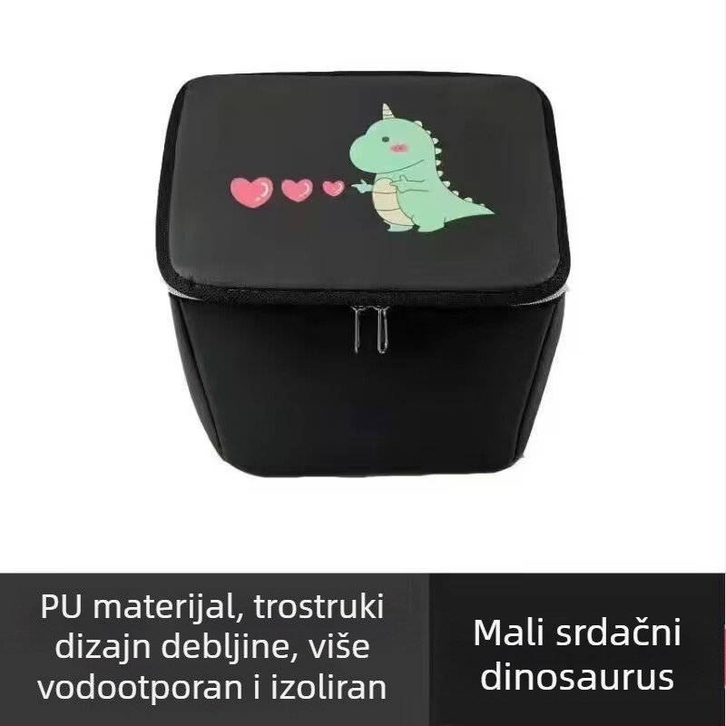 Prednja košara za električni bicikl, poliestersko vlakno, s unutarnjom podstavom, Jia Ning