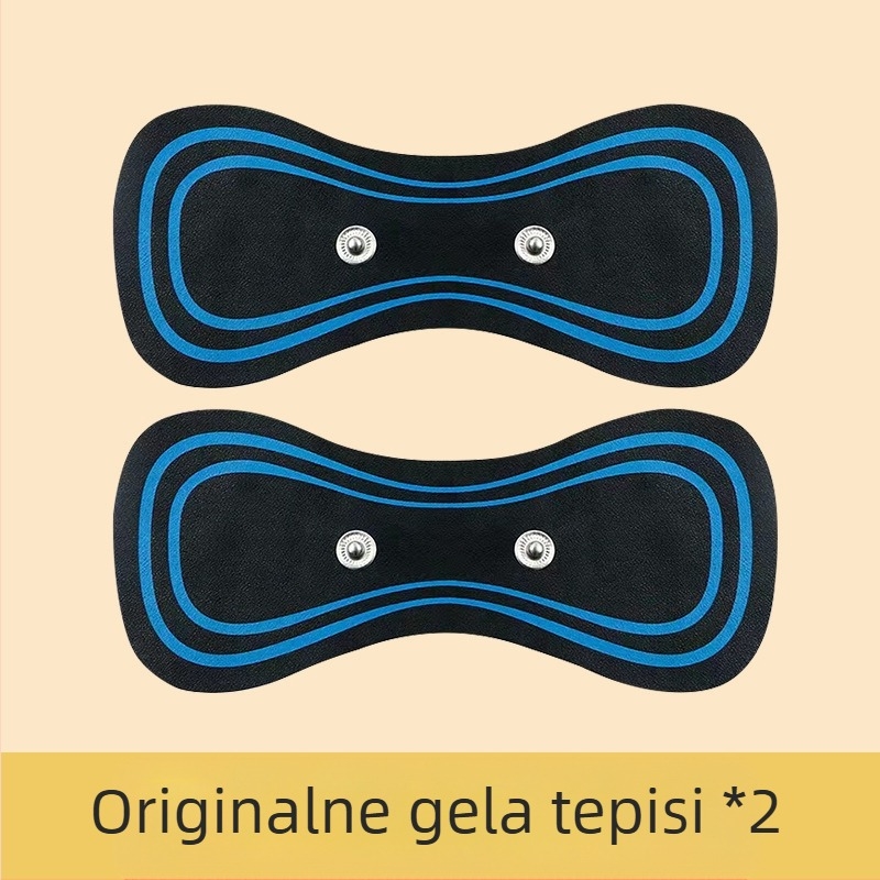 Masažer za vratnu kralješnicu JZAMT01, punjiv, 1 kontakt za masažu, mini masažna pločica, pulsna akupunktura