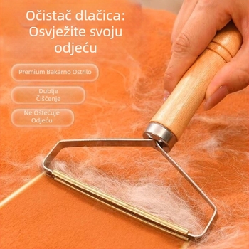 Luo Tao Shaver ručni alat za uklanjanje dlačica s odjeće, metalno tijelo, ljepljivi valjak, izdanje 2024
