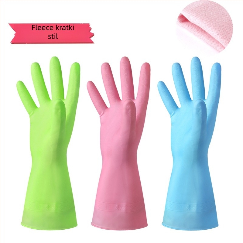 Lateks rukavice s baršunastom podstavom