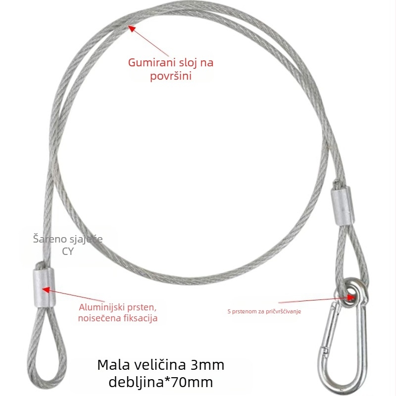 Kuka za lampu od aluminijske legure s dizajnom Eagle-Claw, ojačanim oprugama, za scenu i rigging (aluminijska legura, Eagle-Claw, ojačana opruga, scena, rigging)