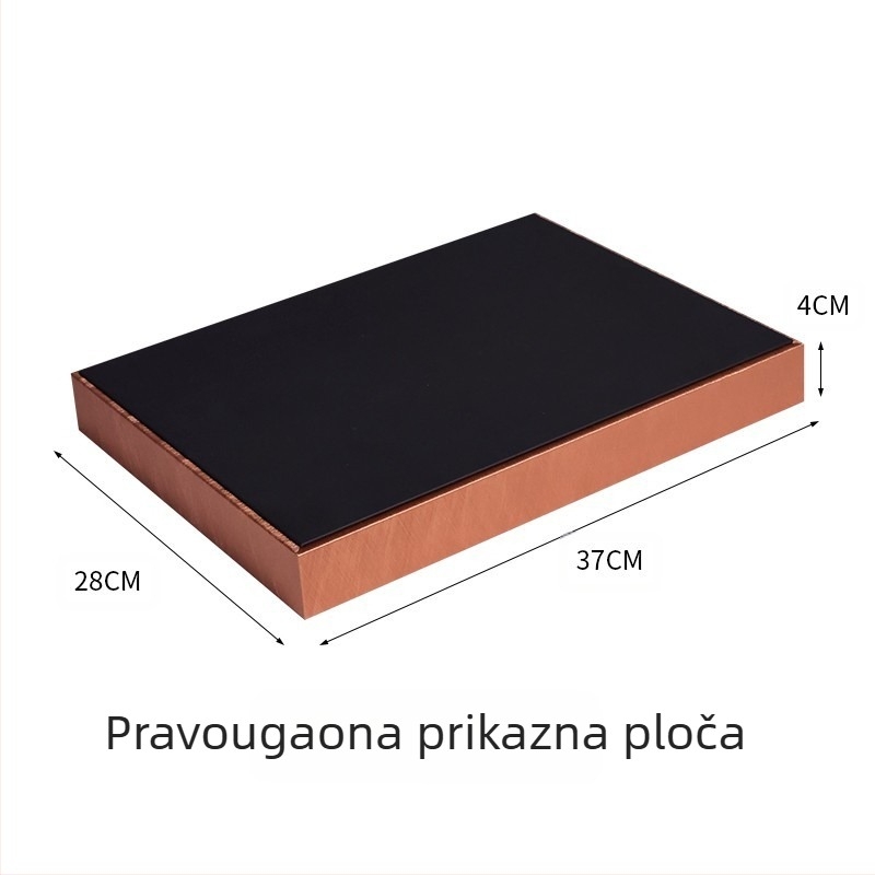 Stalak za izlaganje nakita (koža; stil pločica; tiskano logo; mogućnost prilagođavanja; Zhongmeida)