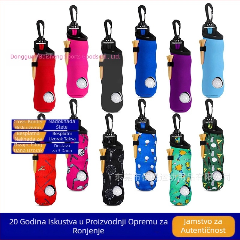 Neopren zaštitni pokrov za golf torbu, vodootporan, prenosiv s kukom za kačenje i mogućnošću otiska logotipa