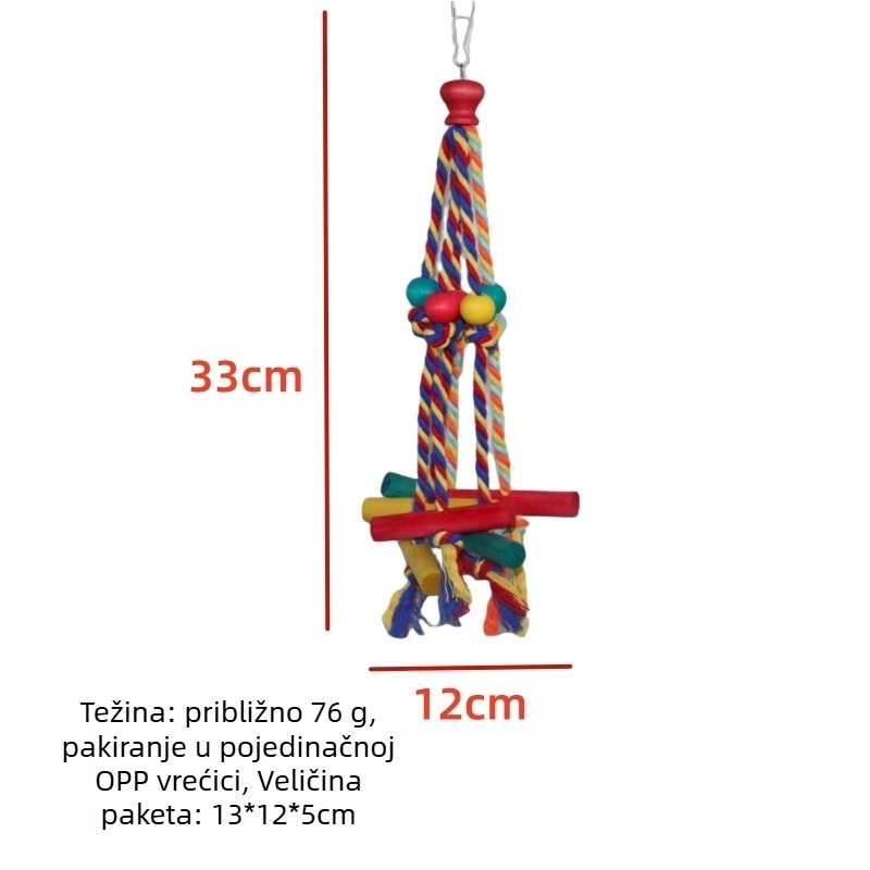 Igračka za ptice — za odrasle ptice; bez uvoza; druga tržišta