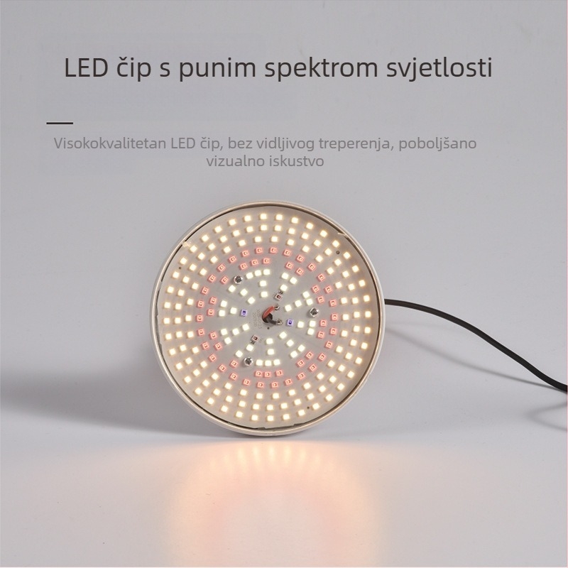 Lampa za uzgoj biljaka s punim spektrom, E27 baza, 24W, 2400 lm, IP44