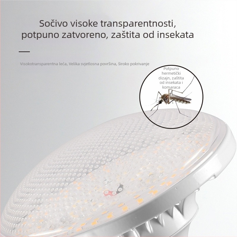 Lampa za uzgoj biljaka s punim spektrom, E27 baza, 24W, 2400 lm, IP44