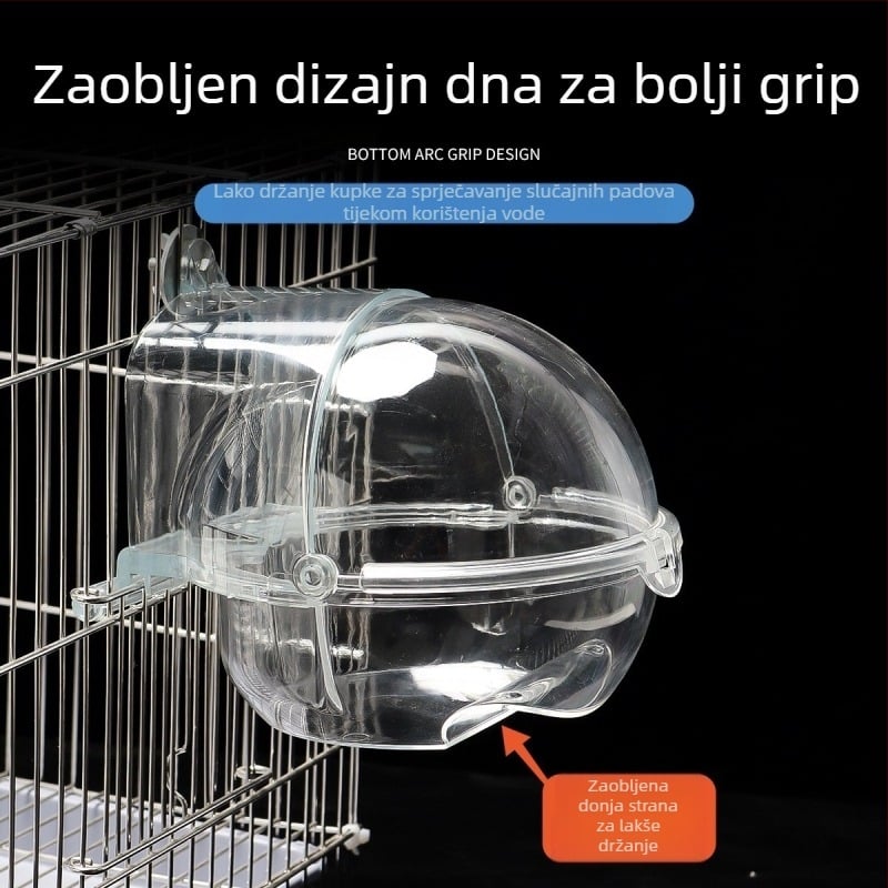 Lin xiang Plastični kupalnik za ptice — za ptice, privatna marka