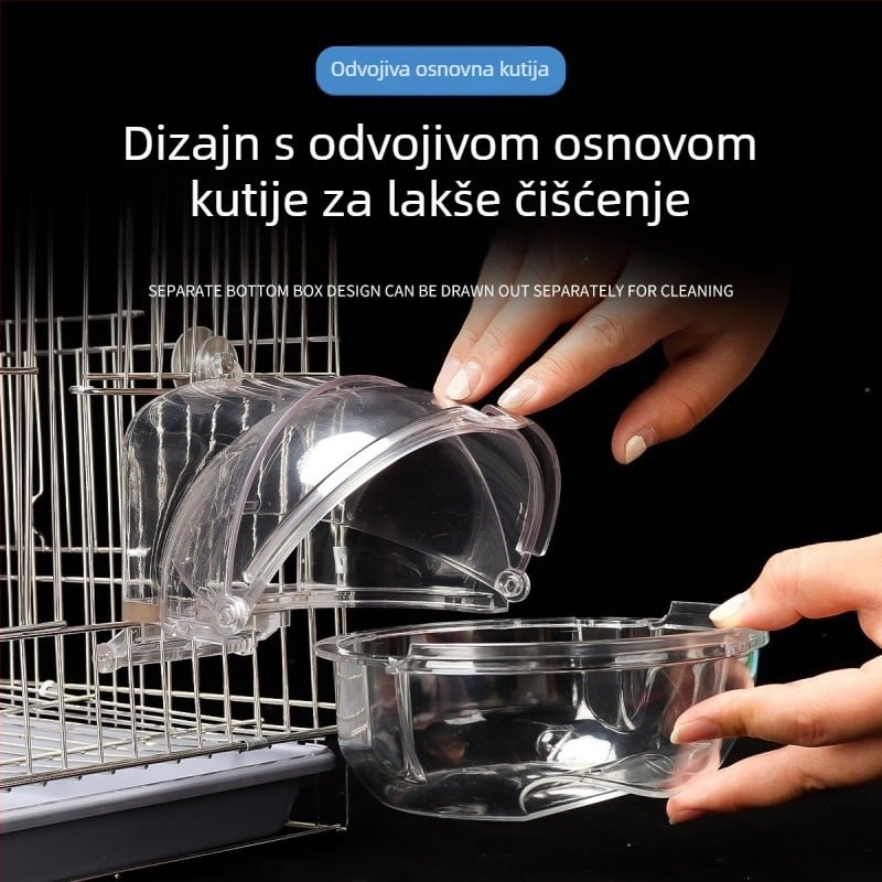 Lin xiang Plastični kupalnik za ptice — za ptice, privatna marka