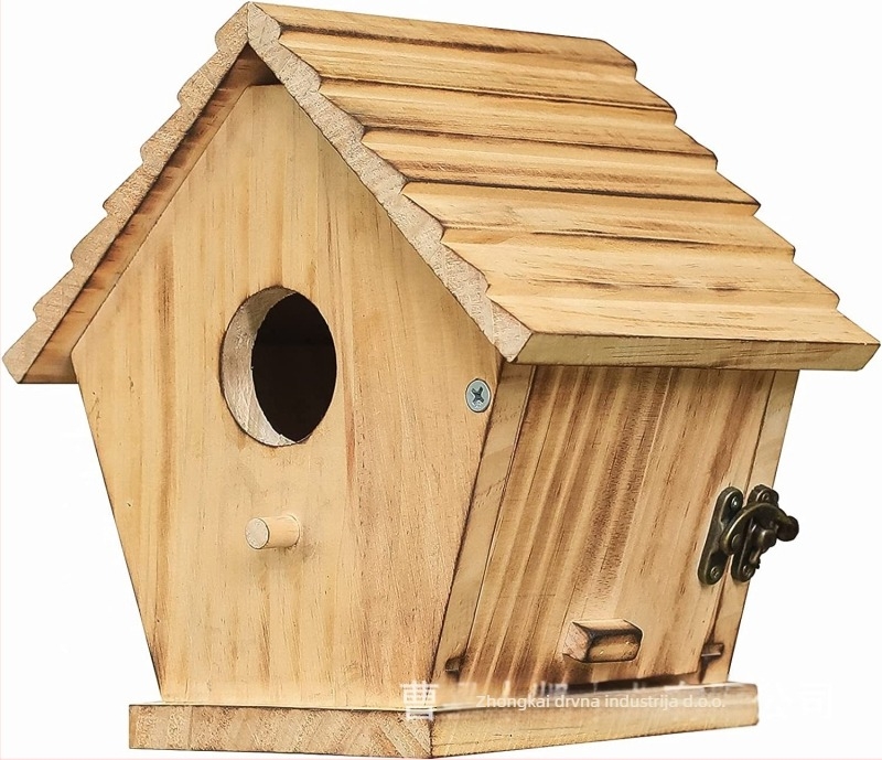 Drvena kutija za uzgoj ptica, viseći ptičji dom (Drvo; Nije uvezeno; Za ptice)