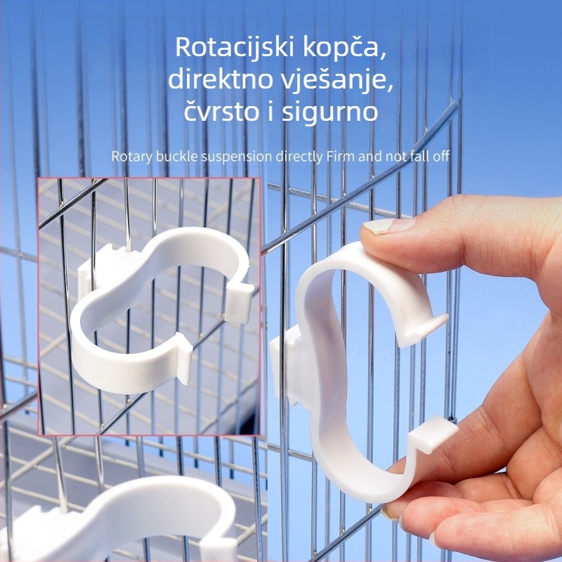 Automatski dispenzer za vodu za ptice i hranilica — Plastika; Brand: Penta forest; Namijenjeno za: Ptice.