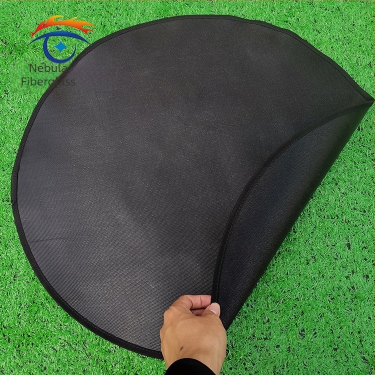 Yundu protupožarna deka za roštilj - stakloplastična tkanina, visoka temperatura, model FGT, zaštita poda i travnjaka