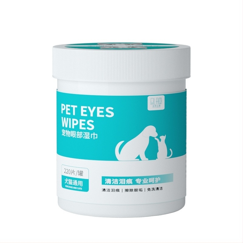 Duolai ammon Vlažne maramice za kućne ljubimce — za mačke i pse, njega očiju i ušiju, netkani materijal, čišćenje, univerzalna upotreba