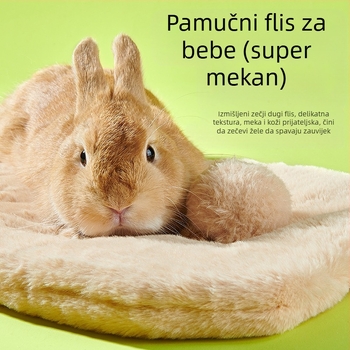Pamučno gnijezdo za mala ljubimce – pogodno za hrčke, zečeve i Totoro kućnog ljubimca • Materijal: pamuk • Značka: yee • Podrijetlo: Shandong