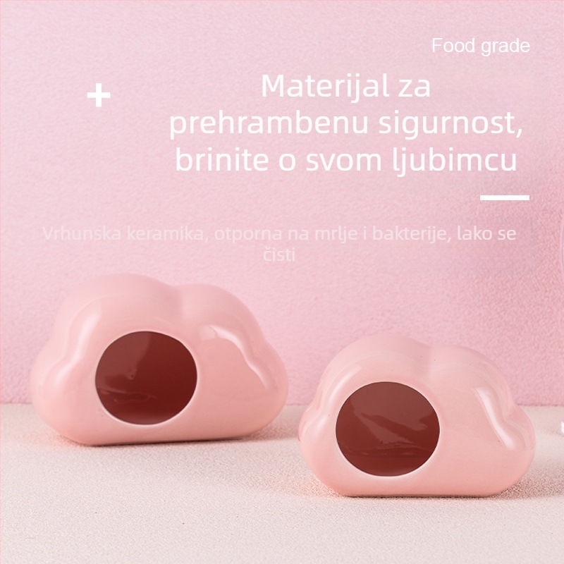 Keramičko gnijezdo za hamster u obliku oblaka – hlađenje i disipacija topline