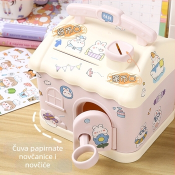 Meow Ear Crtani Plastični Dječji Štednjak – Crtani Stil, Blister Paket