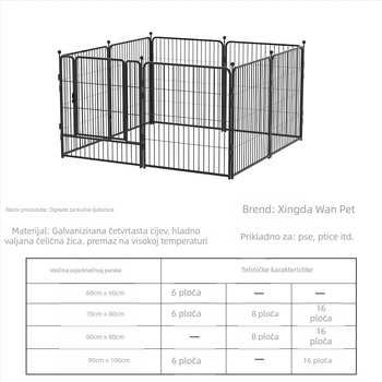 Kavez za pse — Željezna žica, Xingda Wanfu, Za pse