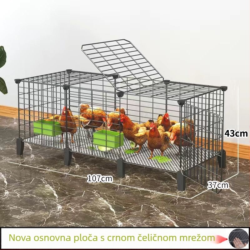 Kavez za kokoši, vanjski veliki uzgoj, otporan na kišu, unutarnja hranilica (Materijal: Drugo; Uvezeno: Ne; Kategorija proizvoda: Drugo; Značka: Drugo; IP ovlašteno: Ne)