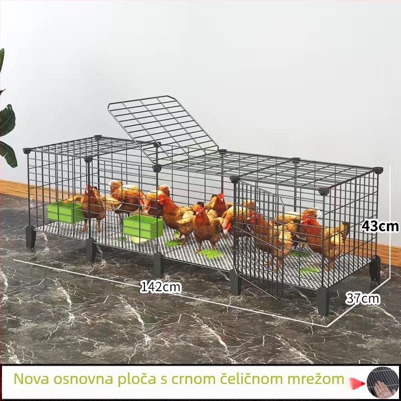 Kavez za kokoši, vanjski veliki uzgoj, otporan na kišu, unutarnja hranilica (Materijal: Drugo; Uvezeno: Ne; Kategorija proizvoda: Drugo; Značka: Drugo; IP ovlašteno: Ne)