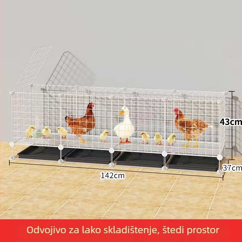 Kavez za kokoši, vanjski veliki uzgoj, otporan na kišu, unutarnja hranilica (Materijal: Drugo; Uvezeno: Ne; Kategorija proizvoda: Drugo; Značka: Drugo; IP ovlašteno: Ne)