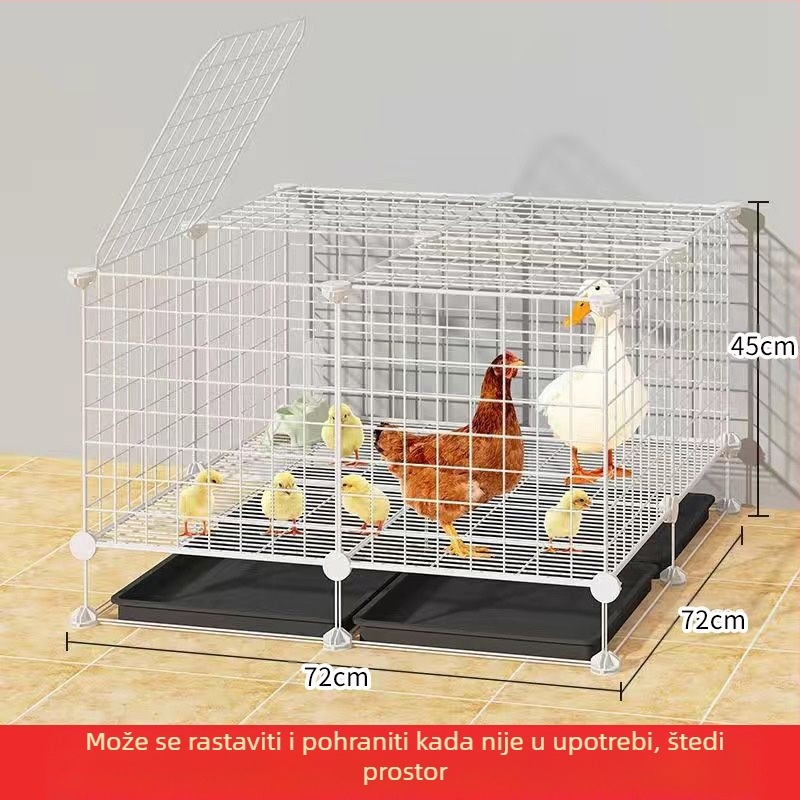 Kavez za kokoši, vanjski veliki uzgoj, otporan na kišu, unutarnja hranilica (Materijal: Drugo; Uvezeno: Ne; Kategorija proizvoda: Drugo; Značka: Drugo; IP ovlašteno: Ne)