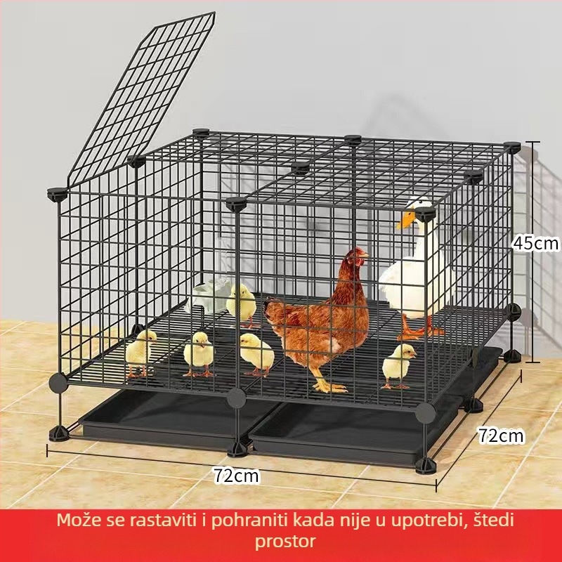 Kavez za kokoši, vanjski veliki uzgoj, otporan na kišu, unutarnja hranilica (Materijal: Drugo; Uvezeno: Ne; Kategorija proizvoda: Drugo; Značka: Drugo; IP ovlašteno: Ne)