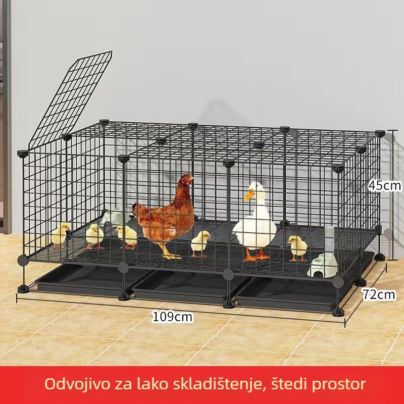 Kavez za kokoši, vanjski veliki uzgoj, otporan na kišu, unutarnja hranilica (Materijal: Drugo; Uvezeno: Ne; Kategorija proizvoda: Drugo; Značka: Drugo; IP ovlašteno: Ne)