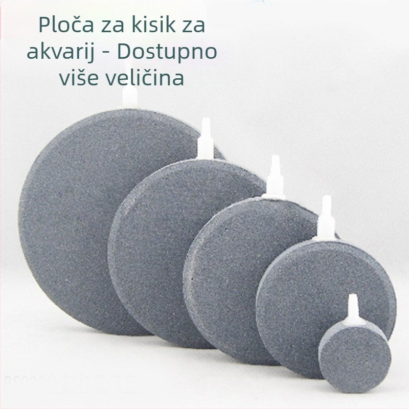 Bubična ploča za akvarij, visoko temperatijski sinterirani difuzni disk, veličina 4-15 cm