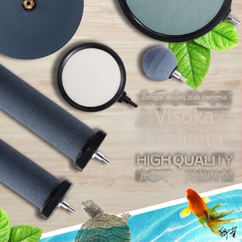 Mlaznica za fontanu s mikroporoznim difuzorom za Arowanu i koi, crijevo za aeraciju i difuzna traka za akvarij