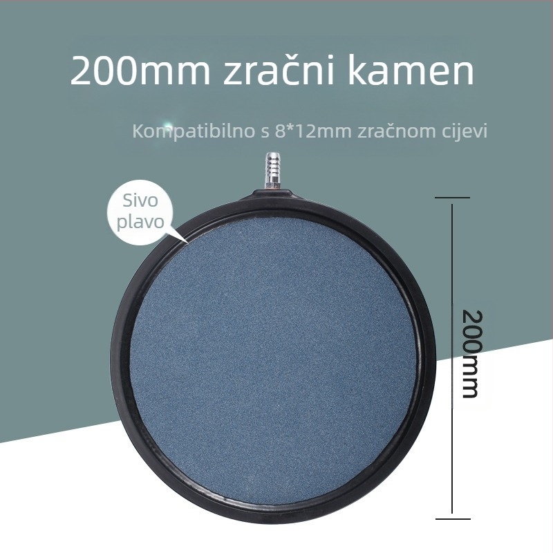 Mlaznica za fontanu s mikroporoznim difuzorom za Arowanu i koi, crijevo za aeraciju i difuzna traka za akvarij