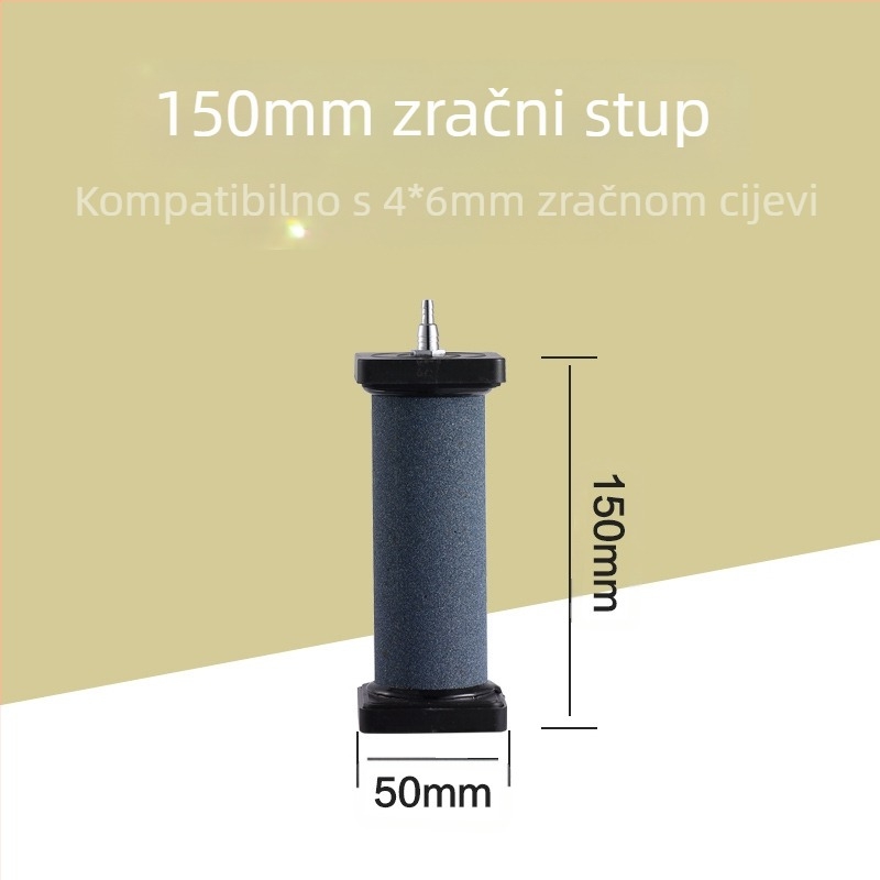 Mlaznica za fontanu s mikroporoznim difuzorom za Arowanu i koi, crijevo za aeraciju i difuzna traka za akvarij