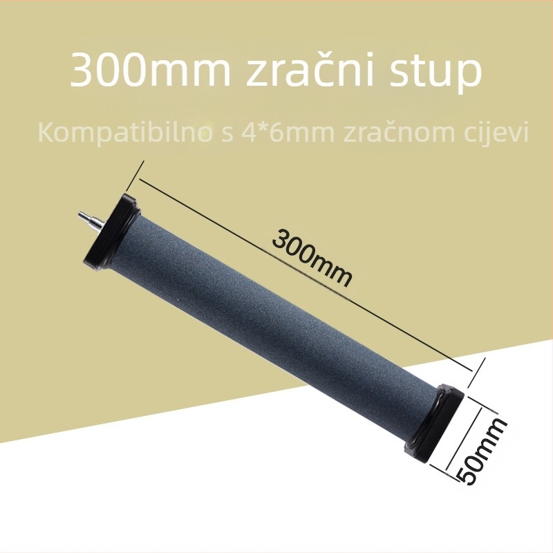 Mlaznica za fontanu s mikroporoznim difuzorom za Arowanu i koi, crijevo za aeraciju i difuzna traka za akvarij