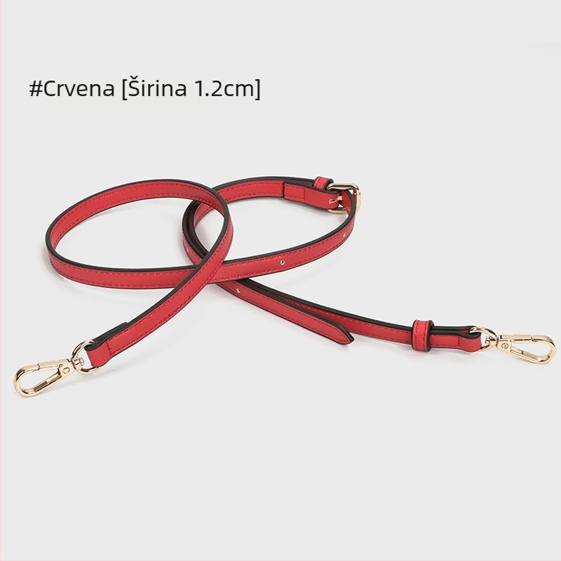 Remen za rame od PU kože, Liči uzorak, tanak, za zamjenu