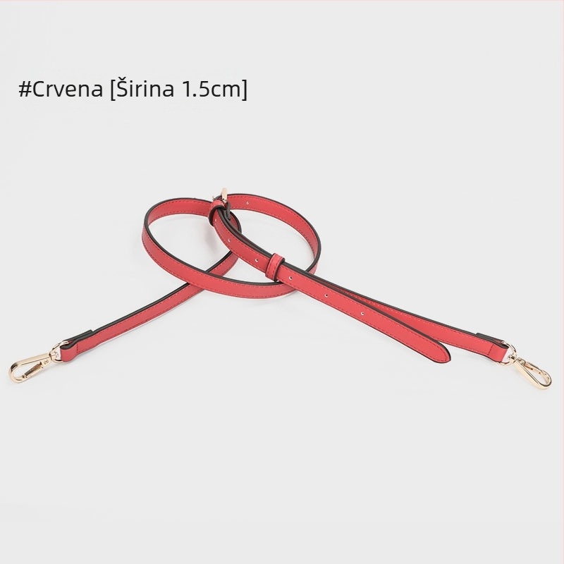 Remen za rame od PU kože, Liči uzorak, tanak, za zamjenu