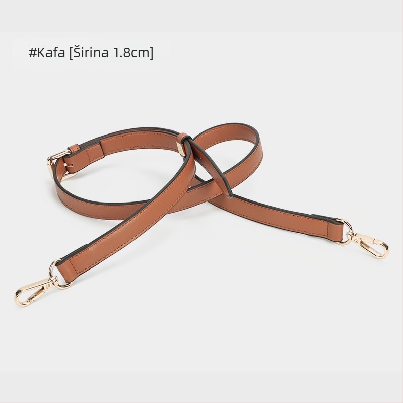 Remen za rame od PU kože, Liči uzorak, tanak, za zamjenu