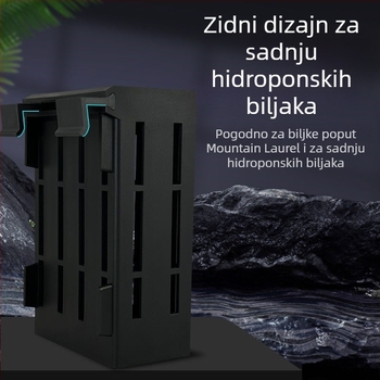 Zidni lonac za hidroponsku sadnju za akvarij – dekorativni lonac za vodene biljke