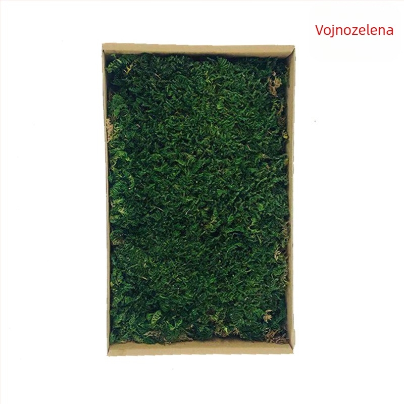 Umjetni mahovina travnjak, flokirane svilenkaste biljke, model 21488319, ukras pejzaža za vitrine