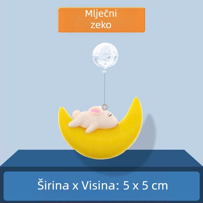 Dekor za akvarij – Mala vještica s plutajućom kuglom, PVC; kategorija: lutka; stil: lutka; težina 0.1 g